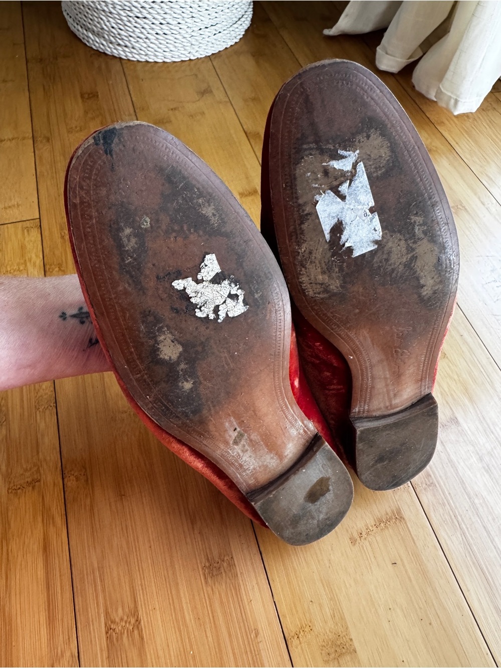 Sam Edelman velvet loafers - Picture 5 of 5